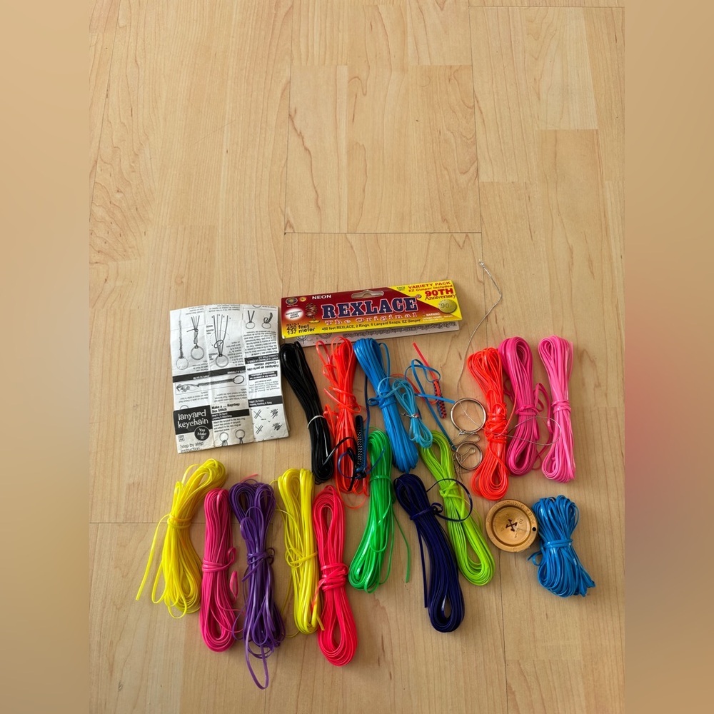 Neon Lacing Kit-Multicolor,Excellent 4 kid’s parties or 4 your own recreation!